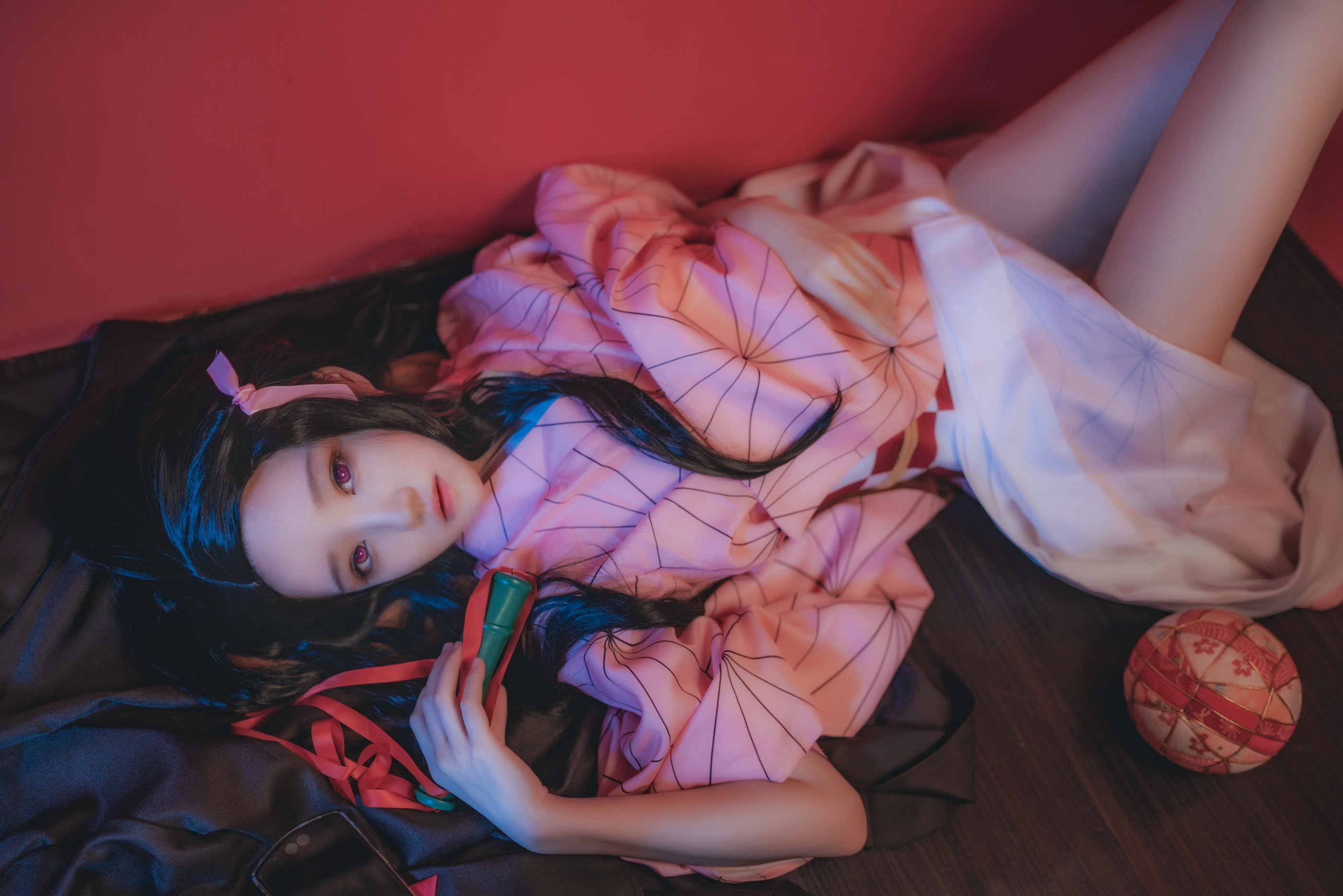 图片[1]-桜桃喵 – NO.056 灶门祢豆子 [21P]-XikXak
